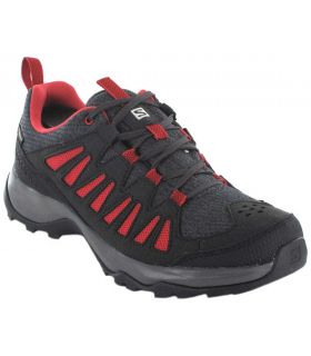 Zapatillas Trekking Mujer - Salomon Eos W Gore-Tex gris Calzado Montaña
