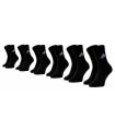Calcetines Running - Adidas 6 pares Calcetines Clásicos Cushioned negro Zapatillas Running