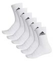 Adidas 6 Pairs Classic Cushioned Socks White - Running Socks