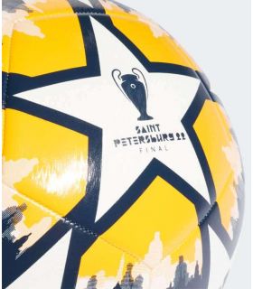 Balones Fútbol - Adidas Balon Champion UCL ST. PETERSBURG blanco Fútbol