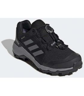 Zapatillas Trekking Niño - Adidas Terrex Gore-Tex K N negro Calzado Montaña