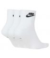 Nike Calcetines Everyday Blanc - Chaussettes Running