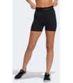Pantalones técnicos running - Adidas Mallas Cortas Techfit Baadge Of Sport negro Textil Running