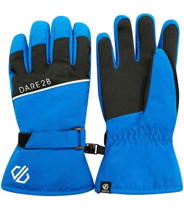 Gorros - Guantes Dare2B Guantes de Ski DBG317 Azul