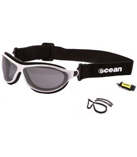 Gafas de Sol Deportivas Ocean Tierra de Fuego White / Smoke