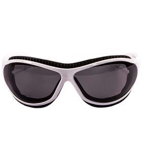 Ocean Tierra de Fuego White/Smoke - Sunglasses Sport