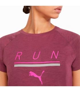 Puma Camiseta Run 5K Logo SS Tee W