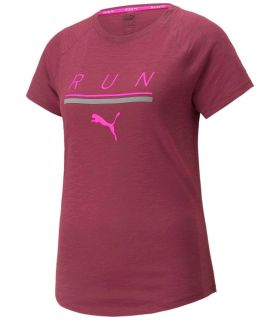 Puma Camiseta Run 5K Logo SS Tee W