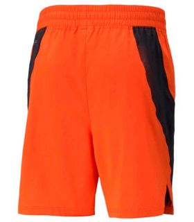 Pantalones técnicos running - Puma Train Vent Waven 7" Short naranja Textil Running