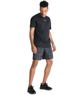 Camisetas técnicas running - Puma Camiseta Train Vent SS Tee negro Textil Running