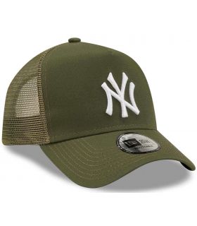 Gorras - New Era Gorra Trucker Yankees de Nueva York Khaki A-Frame verde Lifestyle