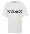 Camisetas Lifestyle - Vans Drop V Check Boys-B White blanco Lifestyle