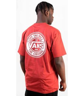 Vans Original Checkerboard CO SS Chili Oil - Lifestyle T-shirts