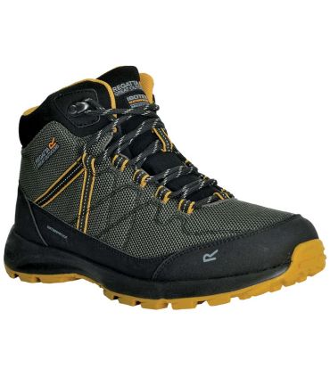 Botas de montaña Regatta Samaris Lite Mid X8R ligeras y transpirables para senderismo y protección exterior.