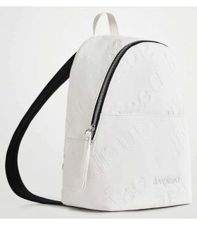 N1 Uneven Small Backpack White logos N1enZapatillas.com