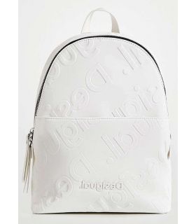 N1 Uneven Small Backpack White logos N1enZapatillas.com