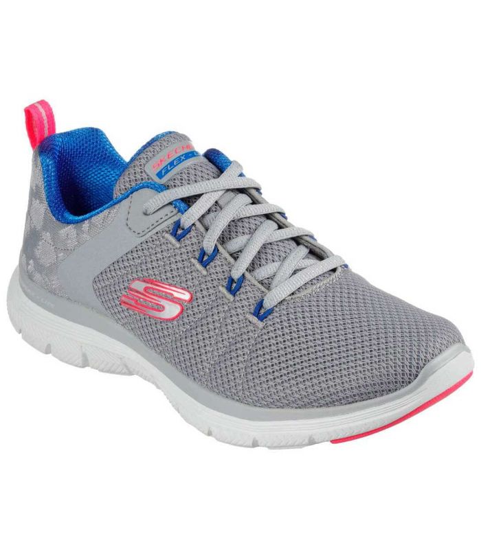 angustia lente Generador Skechers Flex Appeal 4.0 Elegant Ways - Calzado Casual Mujer gris l