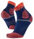 Calcetines Sidas Trail Protect Naranja para trail running con refuerzos en talón y tobillo para máxima sujeción.
