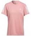 Camisetas técnicas running - Adidas Camiseta Own The Run 3S Mujer rosa Textil Running