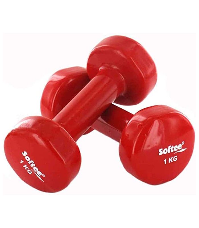Dumbbells Vinillo 2 x 1 Kg - Weights-Weighted Billets