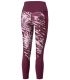 Mallas Puma Run 5K Graphic HW 7/8 Tight W granate de cintura alta para running y entrenamiento de mujer.