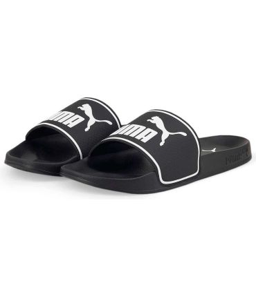 Chanclas Puma Leadcat 2.0 01 con amortiguación CMEVA y tira acolchada para piscina y descanso deportivo.