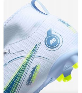 Botas de Futbol - Nike Jr Mercurial Superfly 8 Academy MG gris