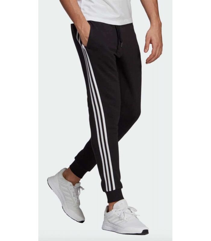 Adidas Pantalones Fleece Fitted 3-Stripes - Pantalones técnicos