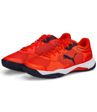 Zapatillas Puma Solarsmash RCT de pádel para hombre con tecnología ProFoam y suela de goma de alto agarre.