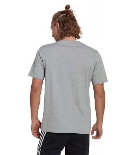 Camisetas Lifestyle - Adidas Essentials Camo Print gris Lifestyle