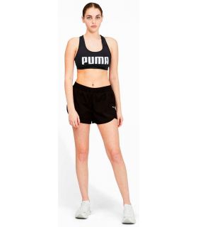 Pantalones técnicos running - Puma Pantalon Running 2 en 1 W negro Textil Running
