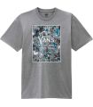 Lifestyle T-shirts Vans T-shirt Vans Night Garden Box-B Grey