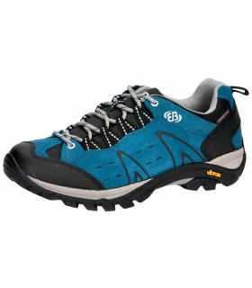 Zapatillas Trekking Hombre Brütting Mount Bona Low Azul