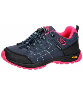 Zapatillas Trekking Niño Brütting Mount Shasta Kids Low Marino