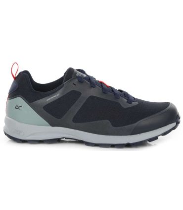 Zapatillas trekking hombre Regatta Samaris Life Waterproof Navy impermeables, ligeras y acolchadas azul marino.