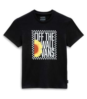 Camisetas Lifestyle - Vans Camiseta Sunlit Crew Niña negro Lifestyle