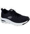 Calzado Casual Mujer Skechers Arch Fit W Negro