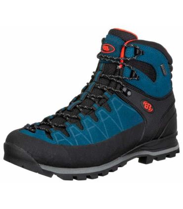 Botas de montaña Brütting Mount Tasman para hombre, piel de ante, suela Vibram y membrana impermeable Comfortex.