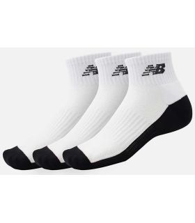 New Balance Socks Performance Quarter 3 White - Running Socks