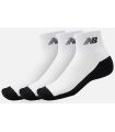Calcetines Running - New Balance Calcetines Performance Quarter 3 Blanco blanco Zapatillas Running