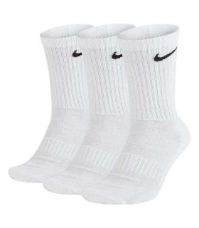 Running Socks Nike Socks Cushioned Crew Blanco