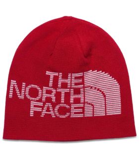 The North Face Gorro réversible Highline rouge - Gorras