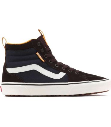 Zapatillas Vans Filmore Hi VansGuard negras de bota alta con tratamiento repelente al agua y suela de goma.
