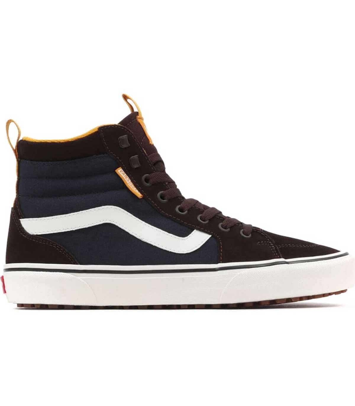 Zapatillas Vans Filmore Hi VansGuard negras de bota alta con tratamiento repelente al agua y suela de goma.