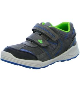 Chaussures de Casual Baby Lico Ashoka Velcro Gris