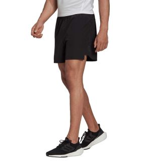 Pantalones técnicos running - Adidas Pantalon Corto Workout Knurling negro Textil Running