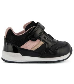 Calzado Casual Baby Geox Rishon Girl Negro