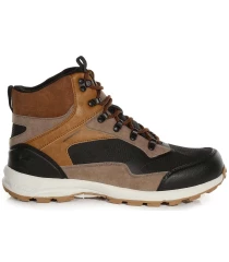 Botas de senderismo Regatta Samaris Life Demi Isotex para hombre, impermeables y con suela de gran agarre.