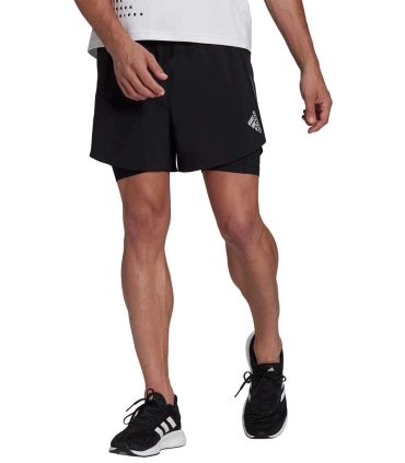 Pantalones técnicos running Adidas Pantalon Corto Designed 4