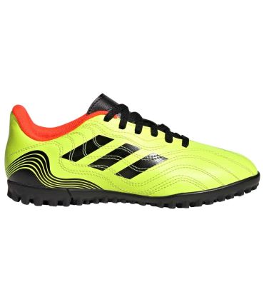 Botas de fútbol sala Adidas Copa Sense 4 TF J para jóvenes, calzado deportivo para máximo control en pista.